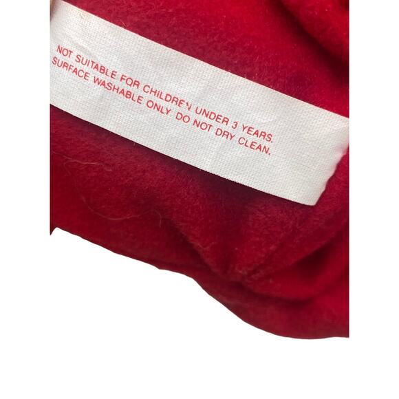 Vintage 12" Russ Berrie Santa Troll Doll Plush Red  Hat Pajamas Christmas Toy - Picture 5 of 11